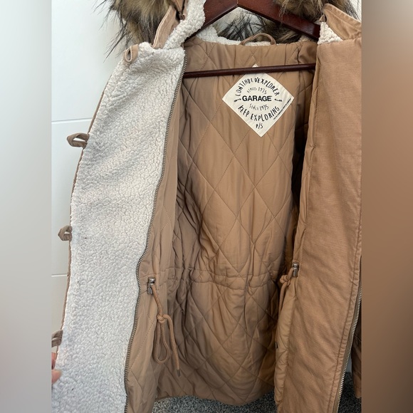 Garage Camel Brown Utility Jacket - Picture 3 of 8